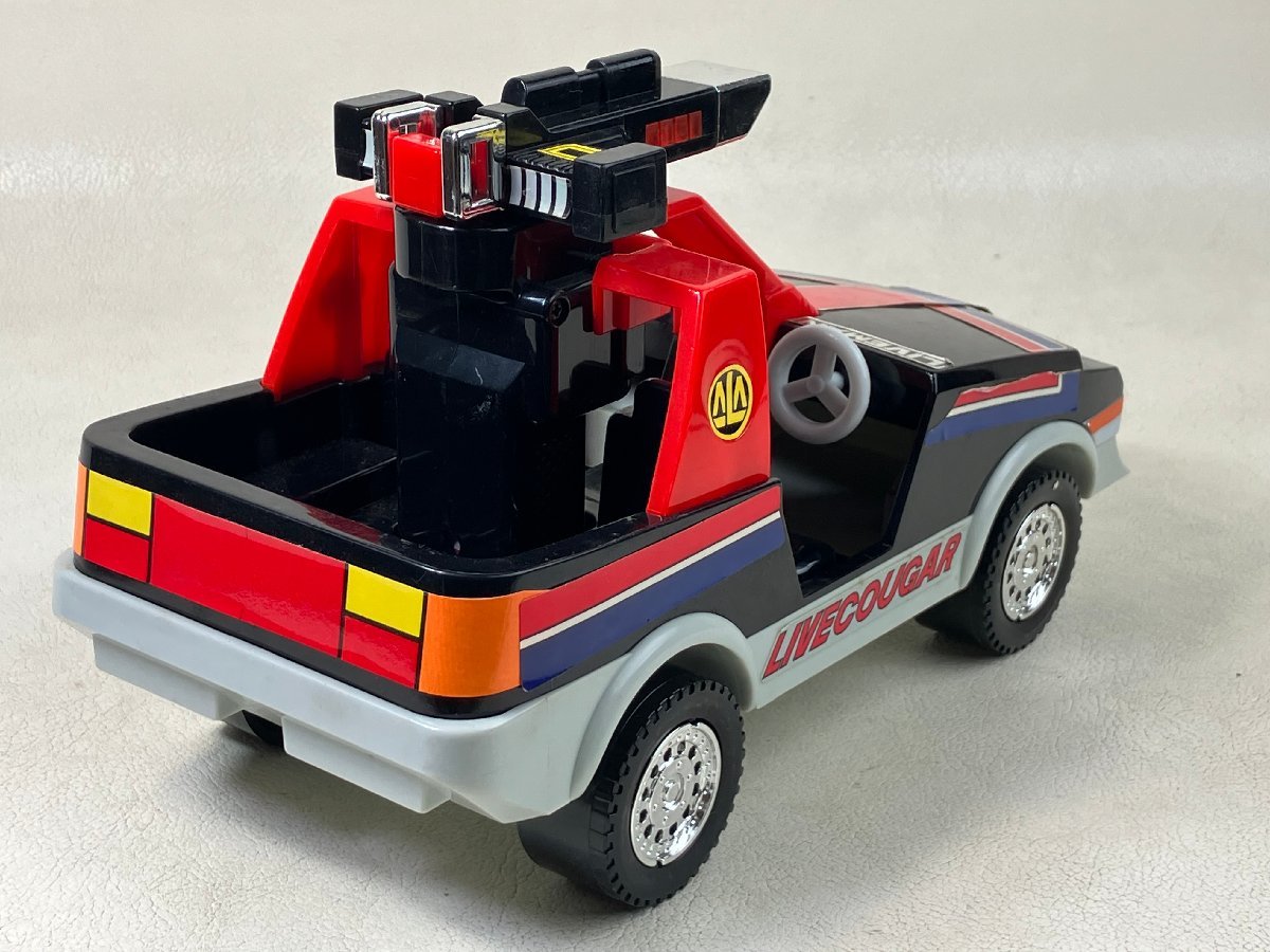 BANDAI バンダイ 超獣戦隊ライブマン プラデラ ライブクーガー 動作