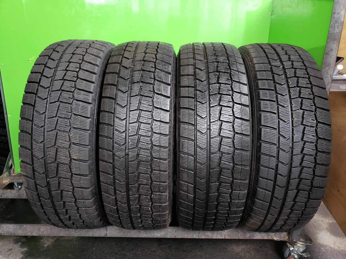 【7123】215/60R17 4本セット冬タイヤバリ山DUNLOP WINTERMAXX WM02【2020年】