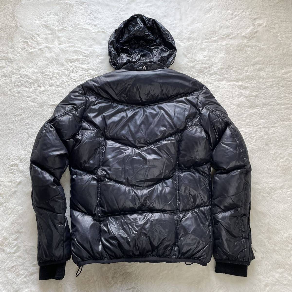 DIESEL ディーゼル メンズ 2WAY ダウンジャケット ライダース型 MA-1