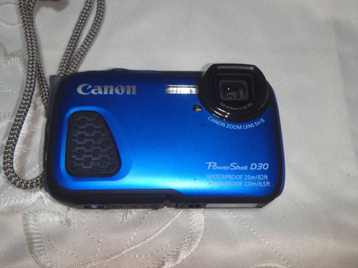 送料無料 キャノン 防水 PowerShot D30 デジタルカメラ 【公式通販】