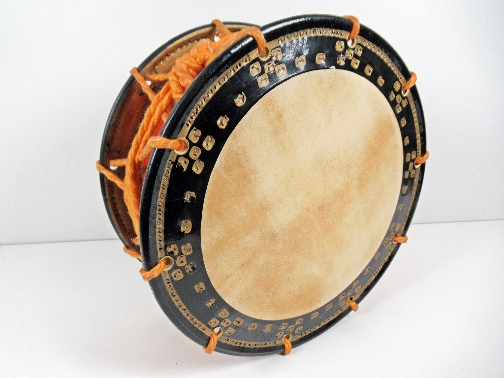 ◇[A134]締太鼓 直径約34cm 和太鼓 打楽器 和楽器 【公式通販】