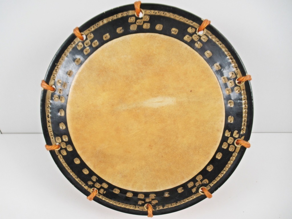 ◇[A134]締太鼓 直径約34cm 和太鼓 打楽器 和楽器 【公式通販】