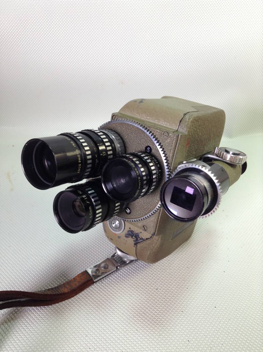 U1004○ARCO EIGHT アルコエイト 8ミリ フィルムカメラ 映写機 MODEL 804 ケース付 【未確認】 カメラ アルコの中古品 2026年最新Yahoo!オークション eight」8ミリ (フィルムカメラ) の