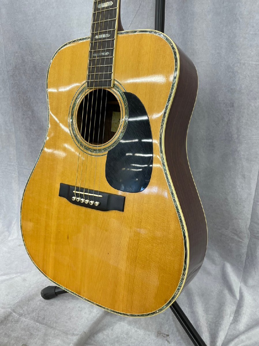 楽器・機材K COUNTRY D-180 アコースティックギター ハードケース付き 