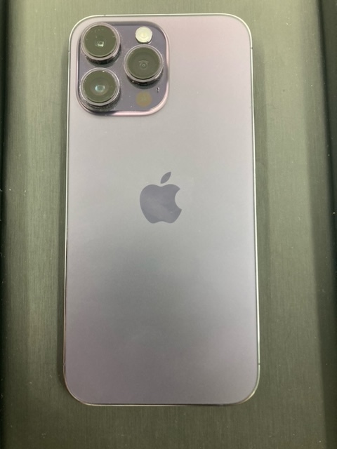 【1円スタート】iPhone 14 Pro Max 512GB ディープパープル 　IMEI358416183032099　　SBM系利用制限〇　初期化済み_2
