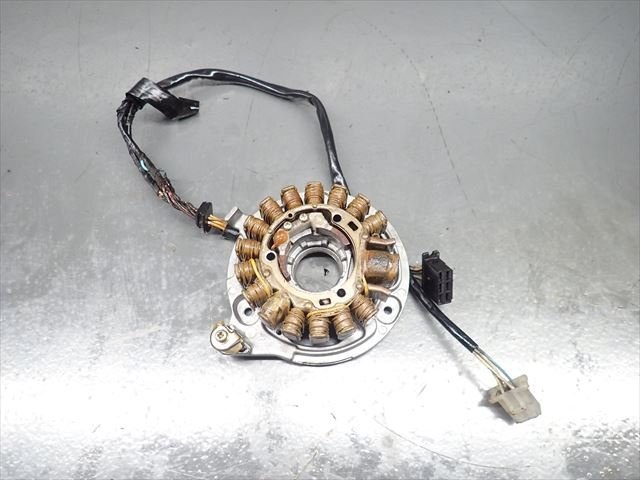 εER09-225 ヤマハ SR400 1JR 平成4年式(1992年式) エンジン ジェネレーター ダイナモ 動作正常！破損無し！