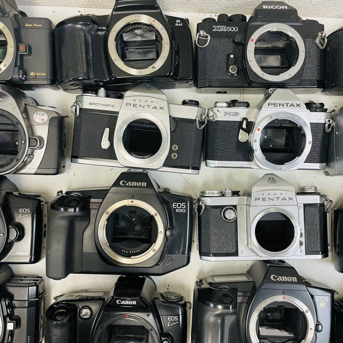 Canon ジャンク 一眼レフ Kiss AF35M などまとめて10点ジャンク(I017