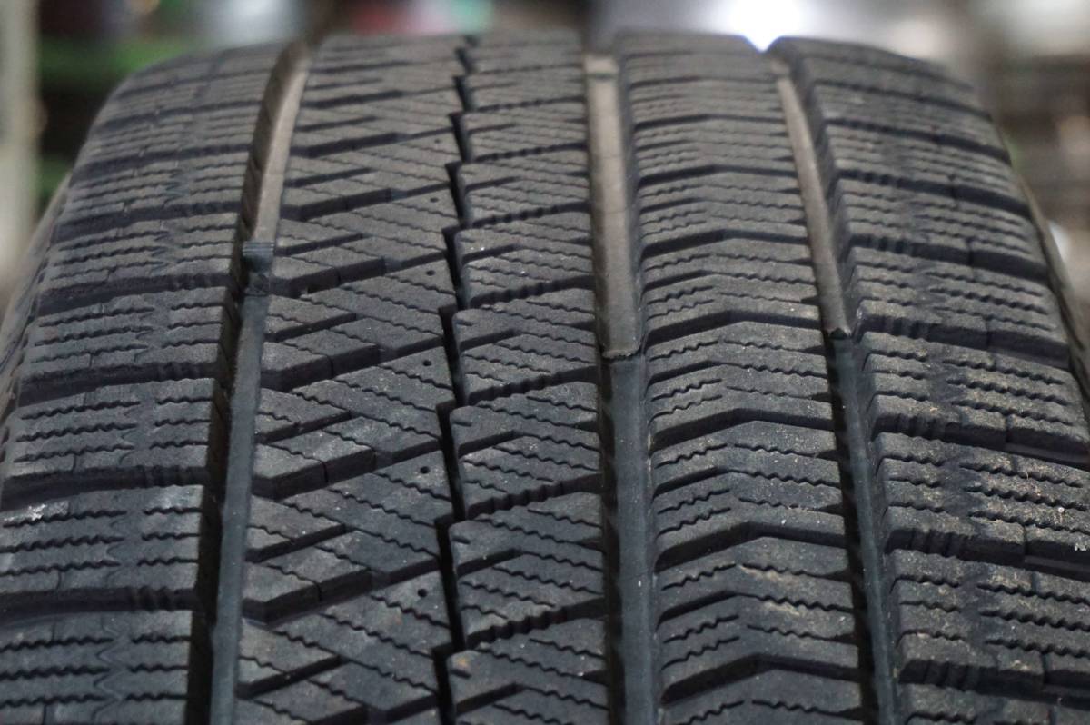 深溝 ブリヂストン VRX2 215/55R17 ガンメタWAREN 7J +48 PCD114.3 
