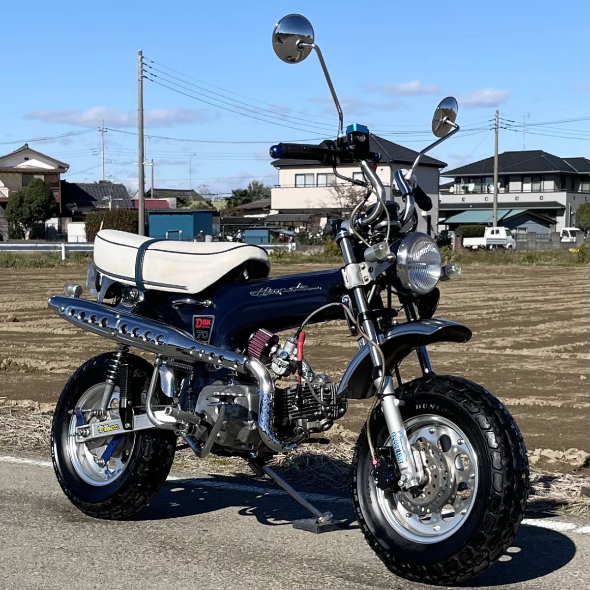 ダックス！ST50/70 キー3点セット！くるくる 希少！DAX シャリィ