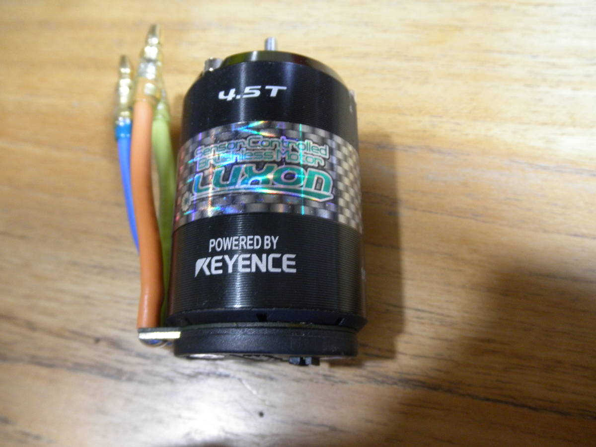 ☆未使用/KEYENCE ブラシレスモーター♪ルキシオン 4.5T☆