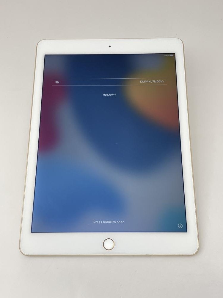 送料無料☆ジャンク（劣化動作品）☆iPad Air 2 スペースグレイ 128GB