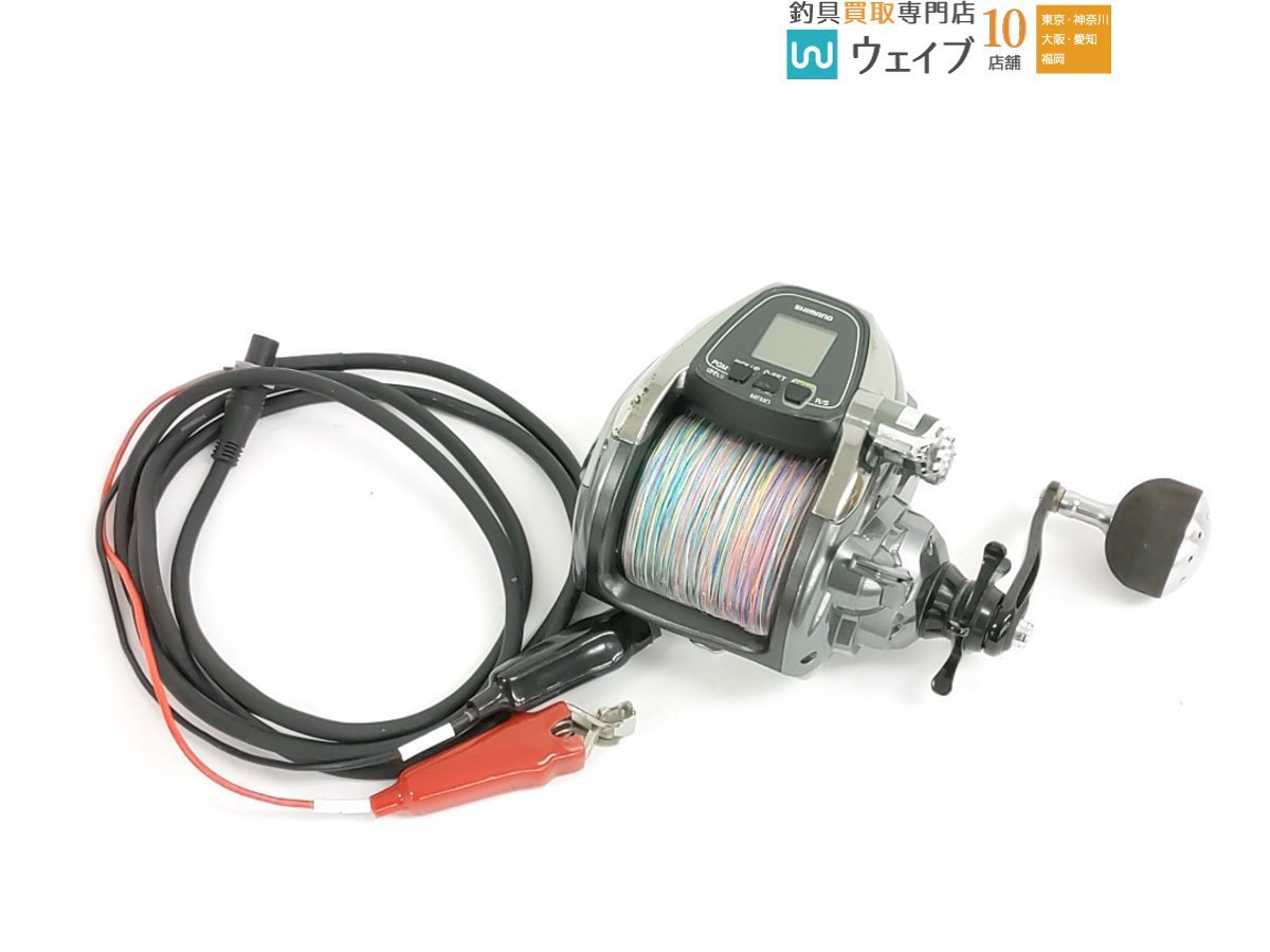 SHIMANO シマノ 電動リール 14フォースマスター 4000 美品 ケーブル
