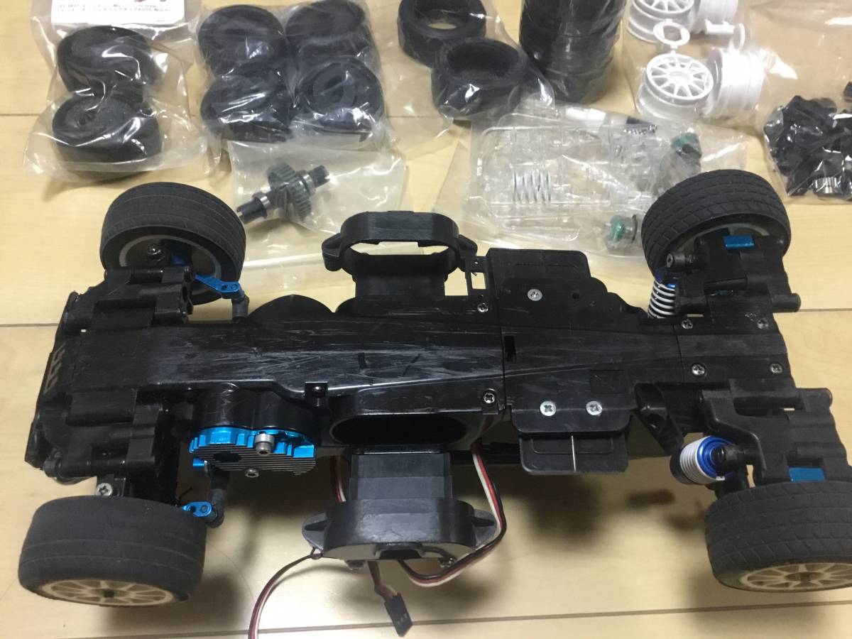 さ*こ様 タミヤ M05PROブルーメッキバージョン中古品オプションパーツ