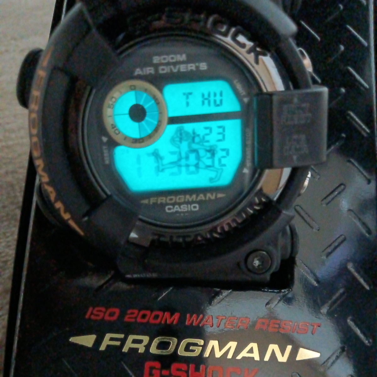 CASIO G-SHOCK フロッグマン FROGMAN DW-8200BM-1T - G-SHOCK（G 