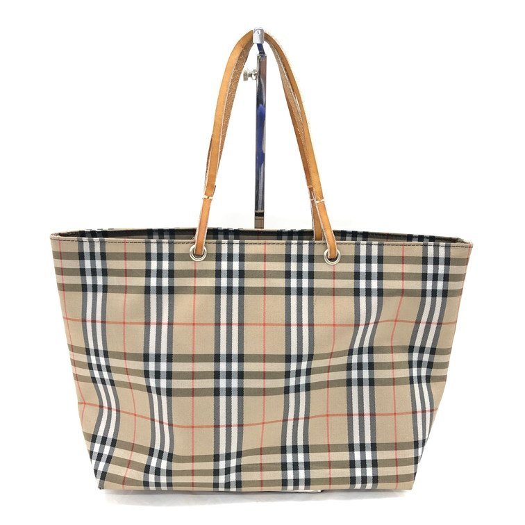 ✨️極美品 バーバリー ノバチェック トートバッグ シャドーホース チャーム Burberry バーバリーノバチェック トートバッグ シャドーホース