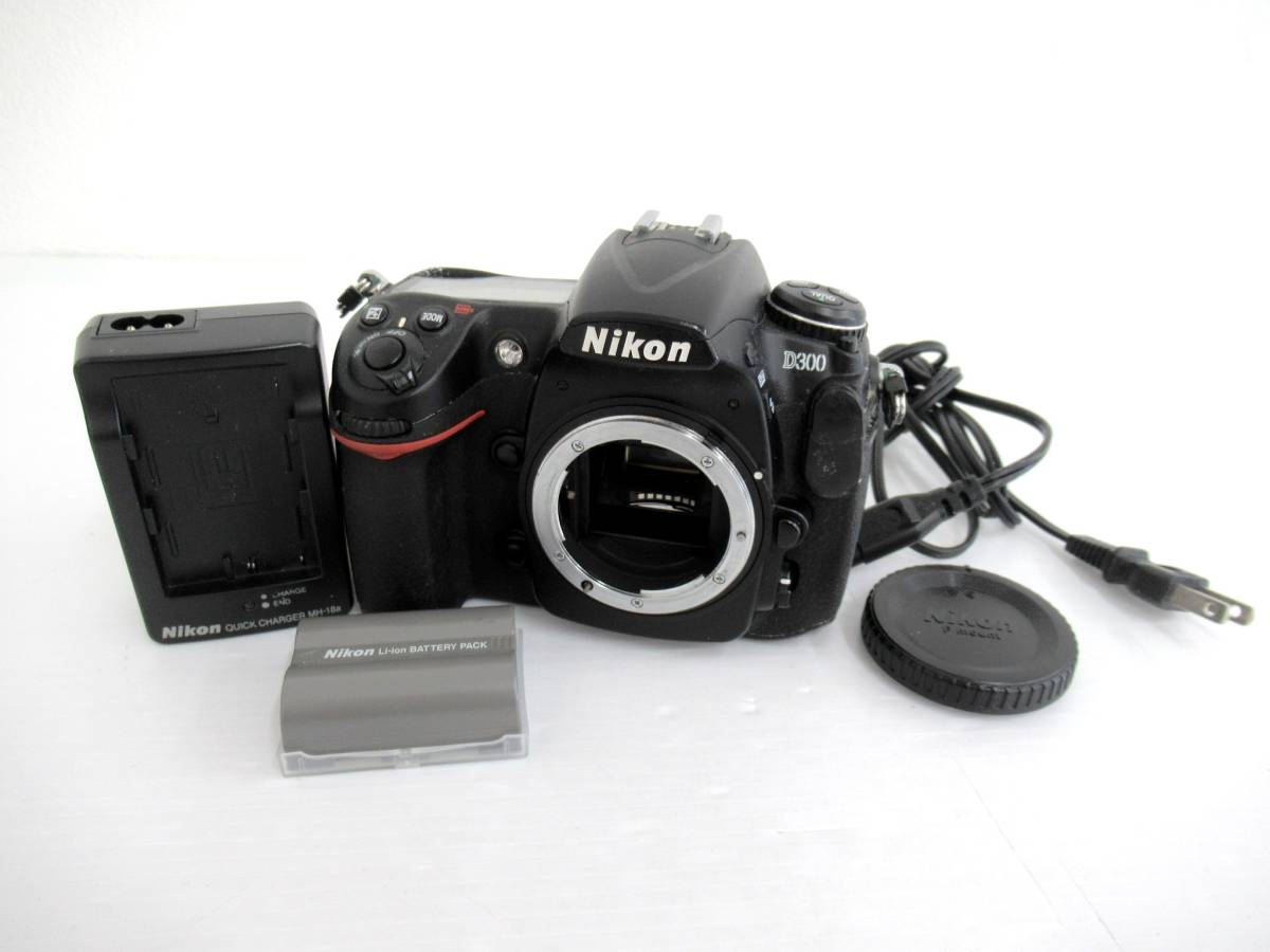 Nikon/ニコン】戌③233//D300 一眼レフ/充電器.バッテリー付属 nikon