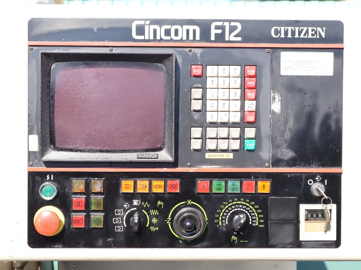 直☆千葉県 Citizen NC旋盤 Cincom F12 シチズン☆3F-921 Cincom | シチズン : CITIZEN Feeder