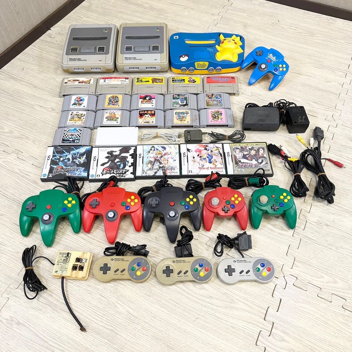 ☆ 1/5 224641 Nintendo ディスクシステム ゲーム機 HVC-022 ソフト 