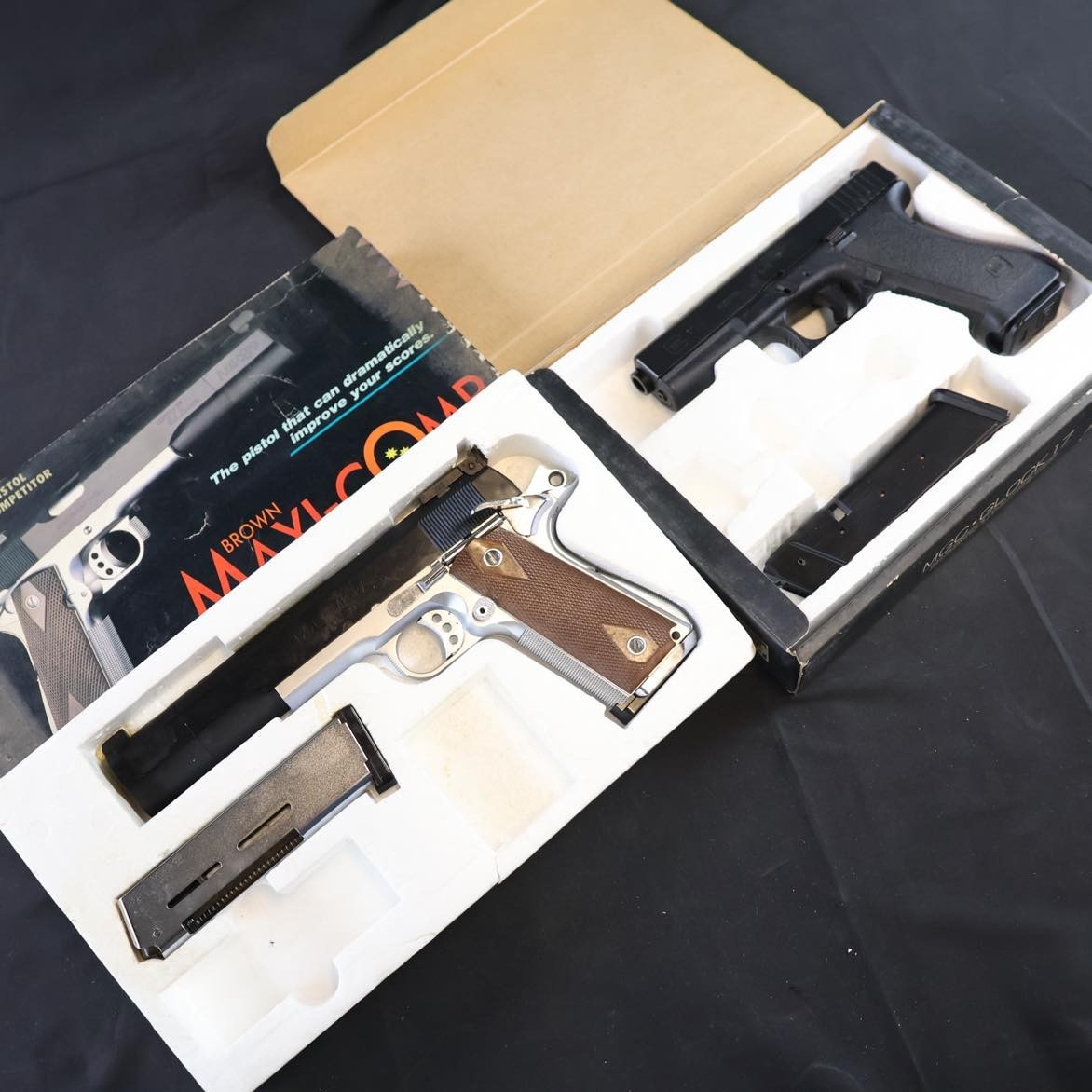 MGC グロック G17 ブローバック ブラウン マキシ コンポ ガスガン 1911 #S-5400