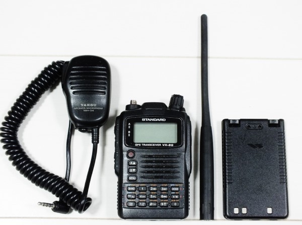YAESU VX-8G 144/430MHz デュアルバンド GPS内蔵 トランシーバー YAESU
