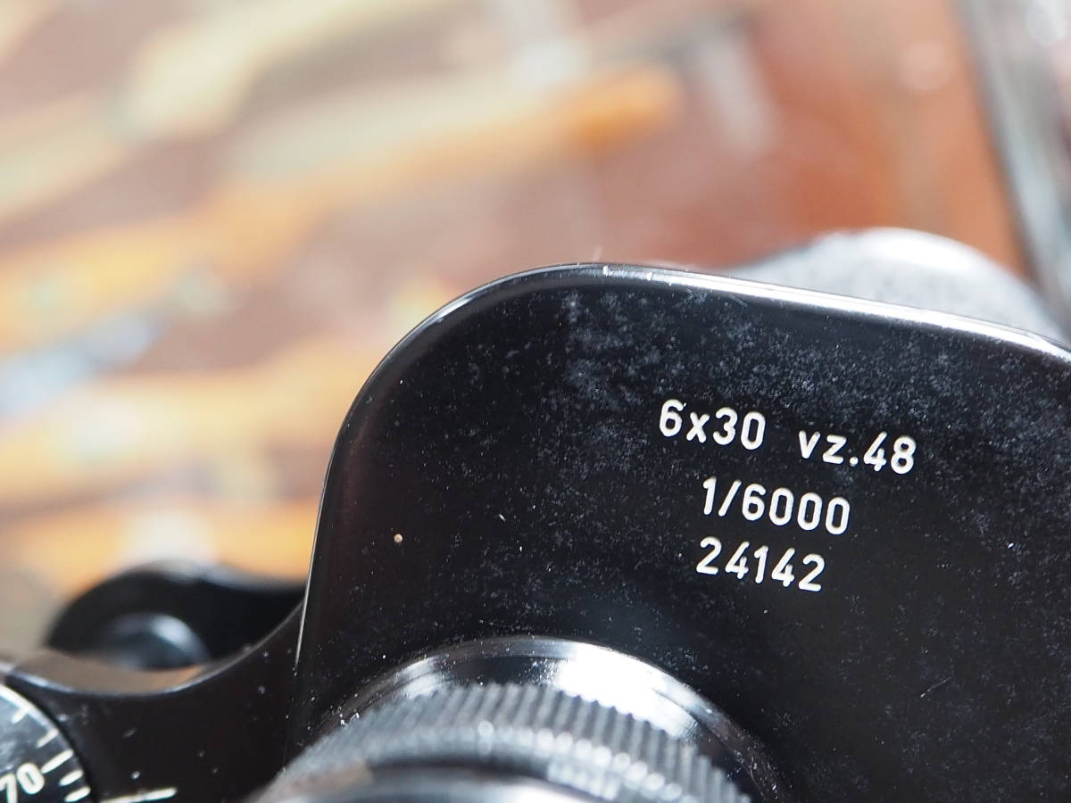 ジャンク　チェコスロバキア　meopta 軍用双眼鏡　6X30　vz.48　ミリタリー