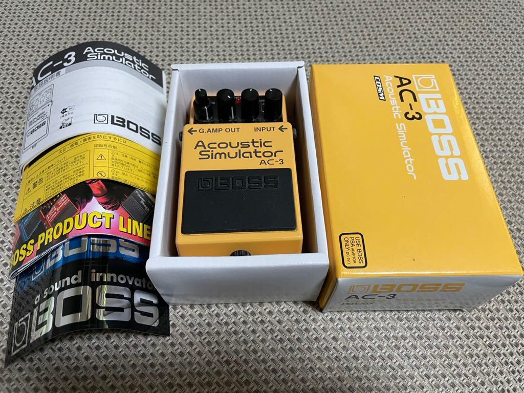 BOSS AC-3 エフェクター アコースティックシミュレーター ボス AC-3