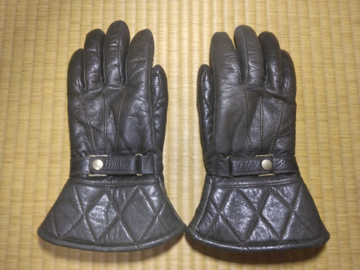 ジャンク POWWOW ガントレットショート USED サイズ S レザーグローブ