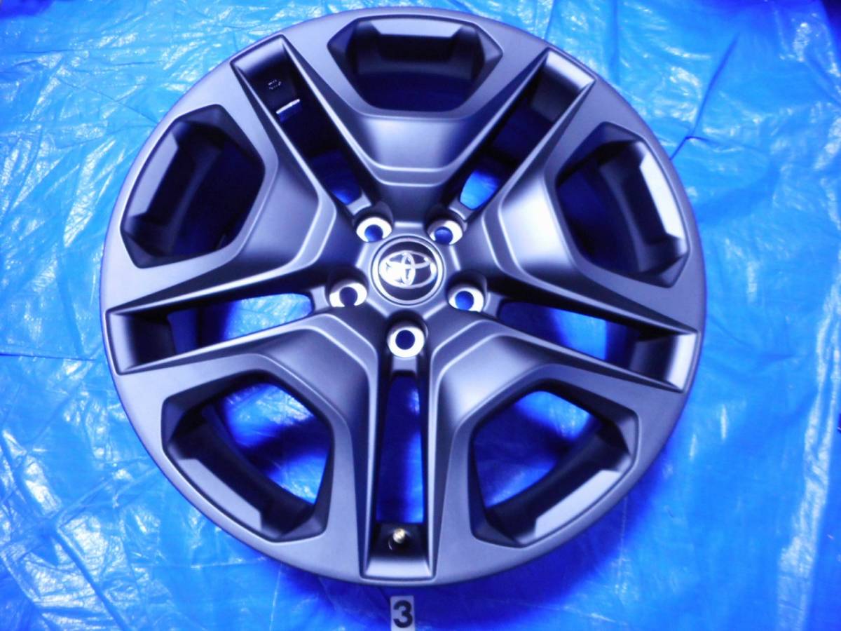美品 RAV4 純正 19インチ アルミホイール 1本 後期 MXAA54 AXAH54 