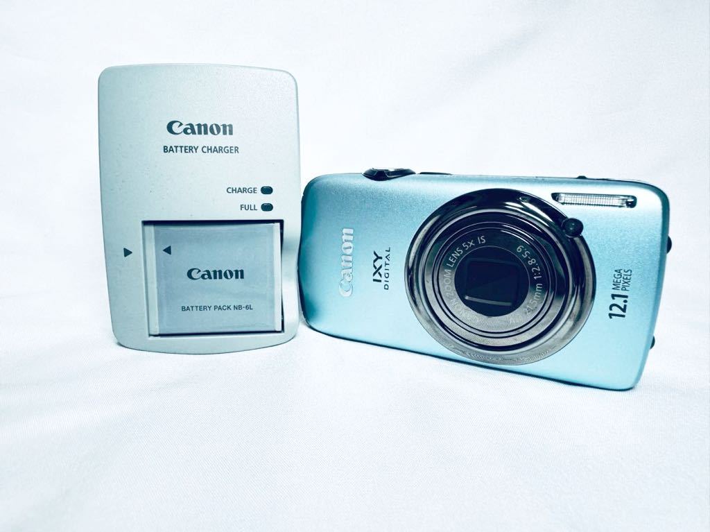 超極上☆Canon IXY DIGITAL 930 IS ブルー #381