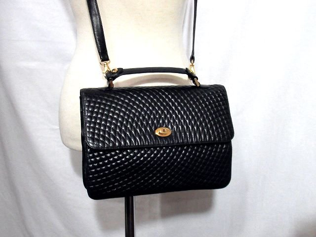 バリー BALLY キルティング 本革 トートバッグ 2WAY ◇超美品◇BALLY