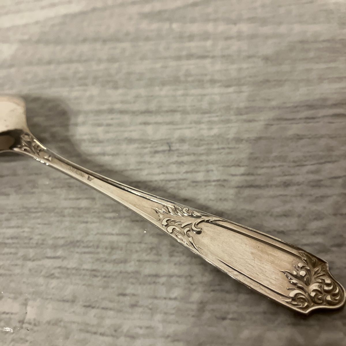 未使用保管品】白金貴金属店 銀製 スプーン3本セット STERLINGシルバー