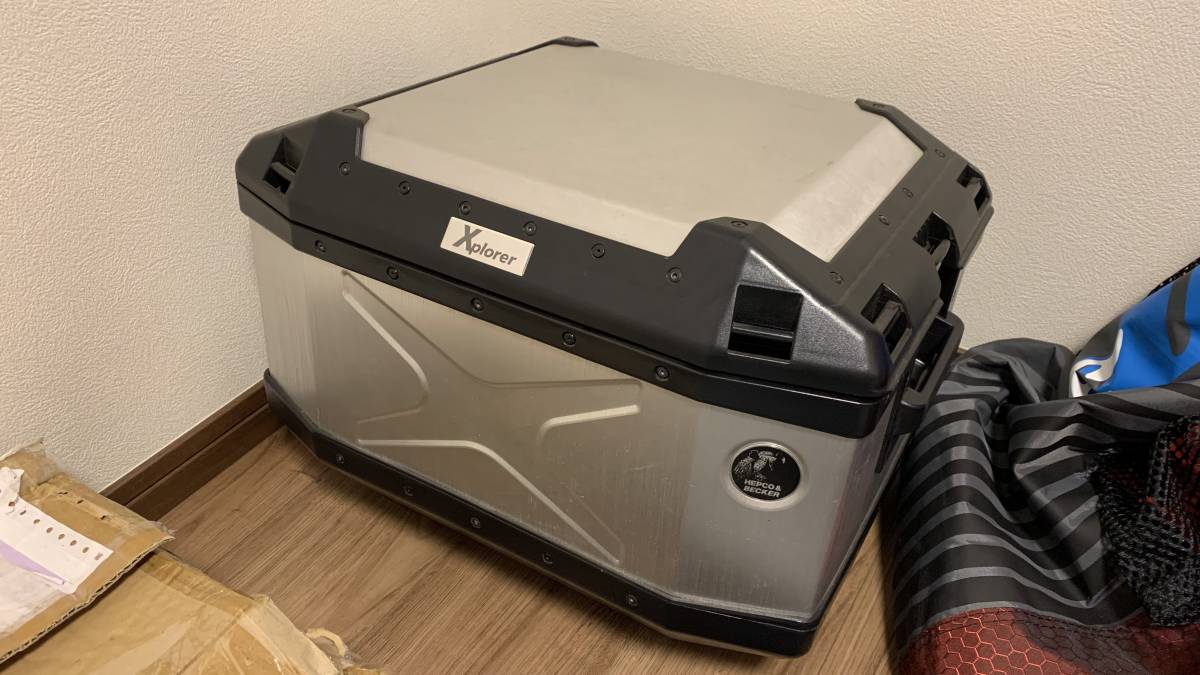 ヘプコ&ベッカー　トップケース　エクスプローラー　45L 専用キー2本　美品