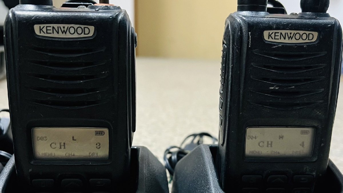 ☆18点まとめて KENWOOD ケンウッド トランシーバー TPZ-D503 急速充電