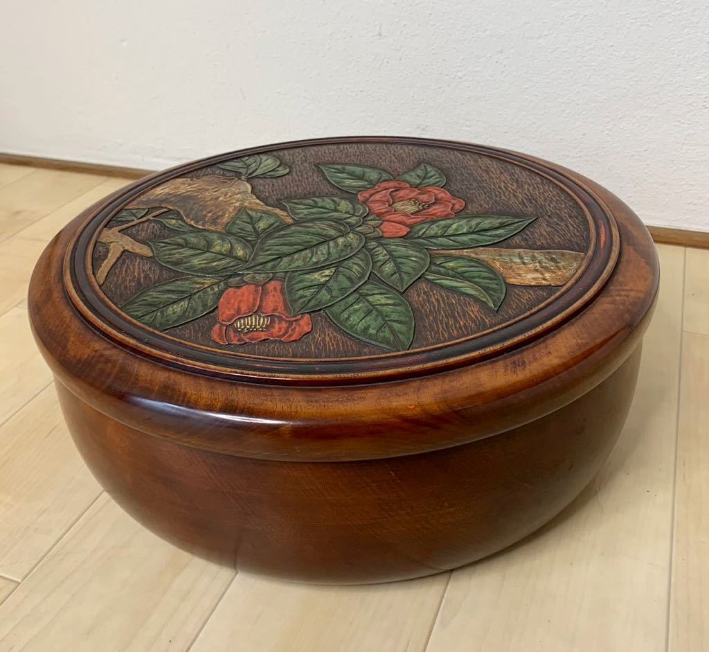 2020年購入 未使用新品 烏城彫 丸膳尺２ 備前蝶&衛&福 飾台付 岡山特産 烏城彫 丸盆 42cm 2025年最新】Yahoo!オークション -烏城彫(