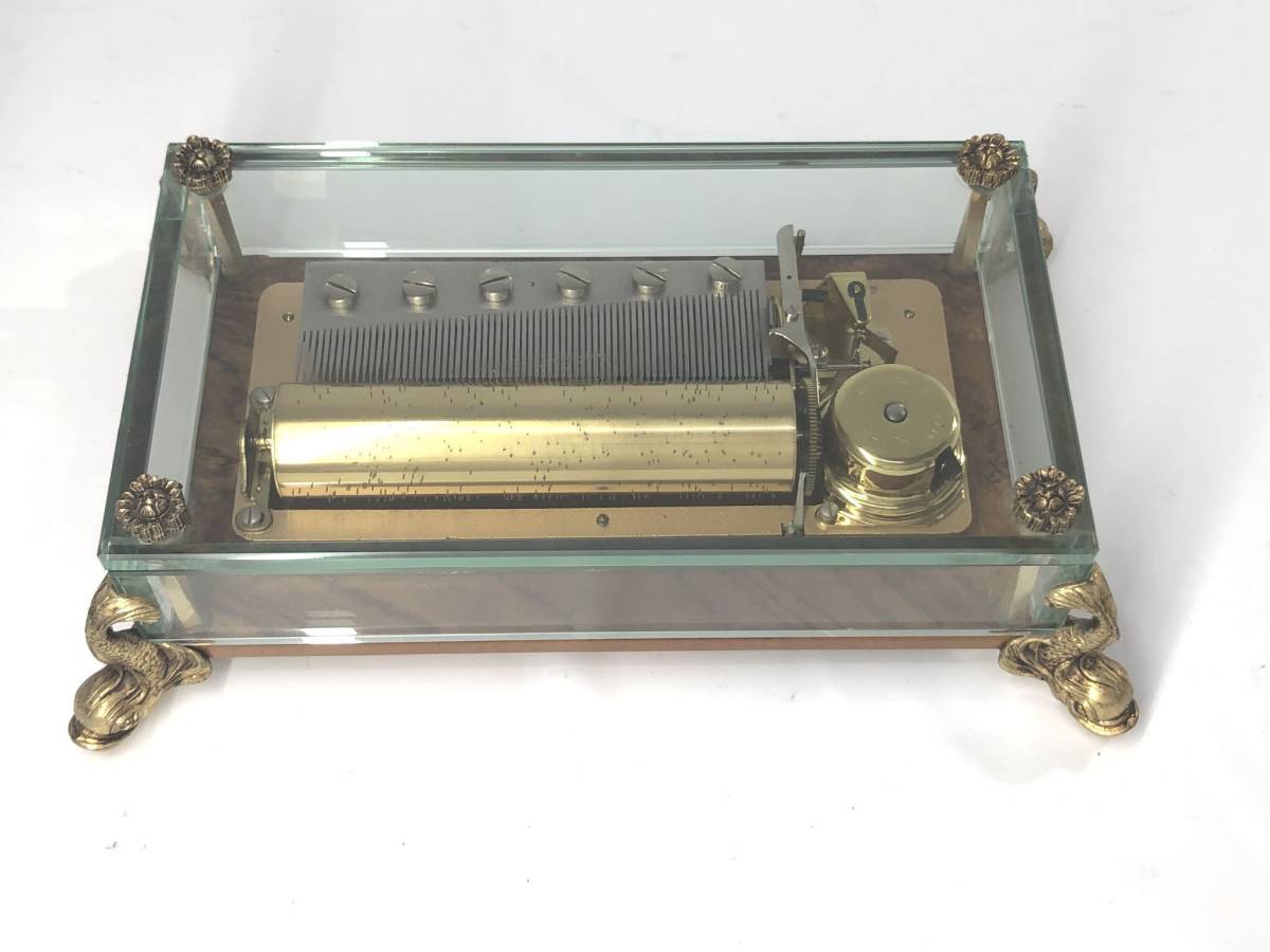 1円 REUGE MUSIC オルゴール レトロ 小物 アンティーク TY025