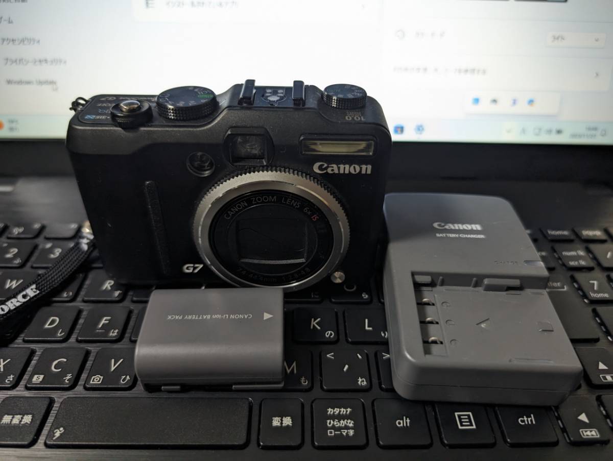 Canon PowerShot G7 コンパクトデジタルカメラ キヤノン パワー