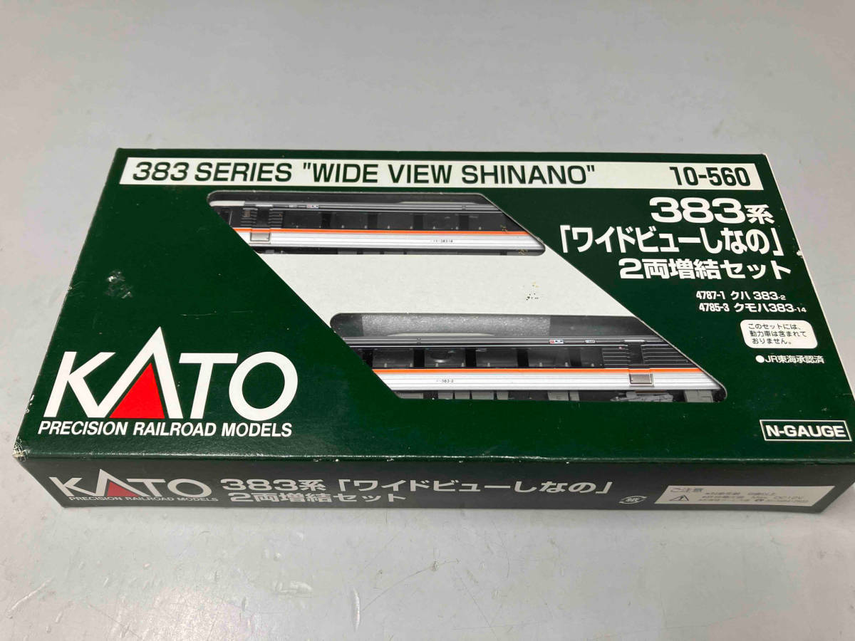 KATO 10-560 383系特急電車 ワイドビューしなの 2両増結セット カトー