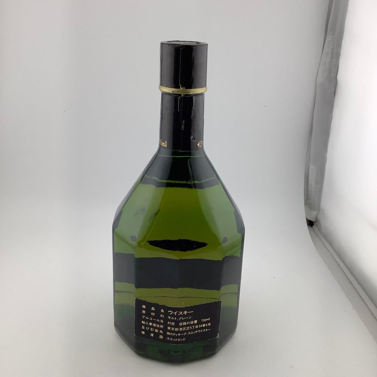 ☆未開栓☆ 古酒 CUTTY SARK 12年 スコッチウイスキー 750ml 43