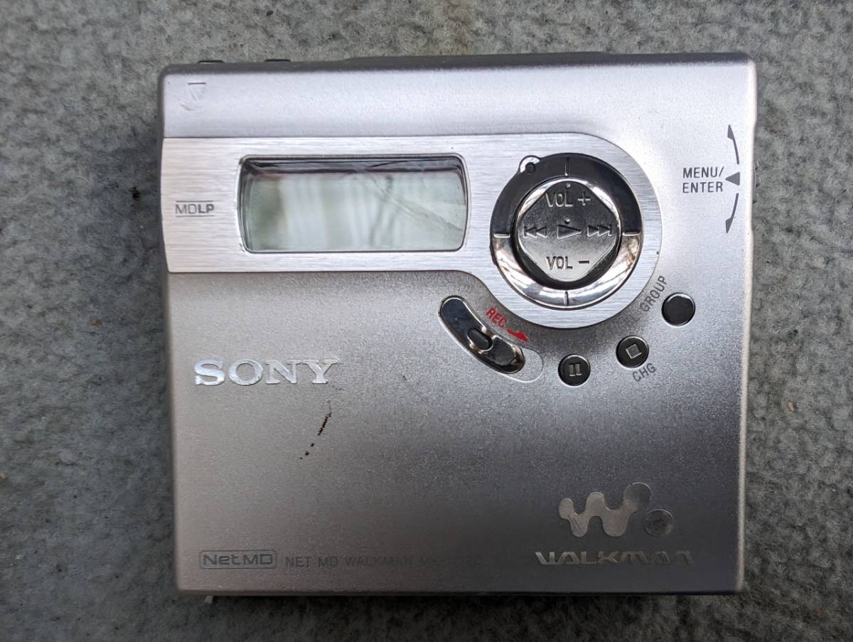 SONY ソニー ポータブルMDレコーダー プレイヤー MZ-N920 本体