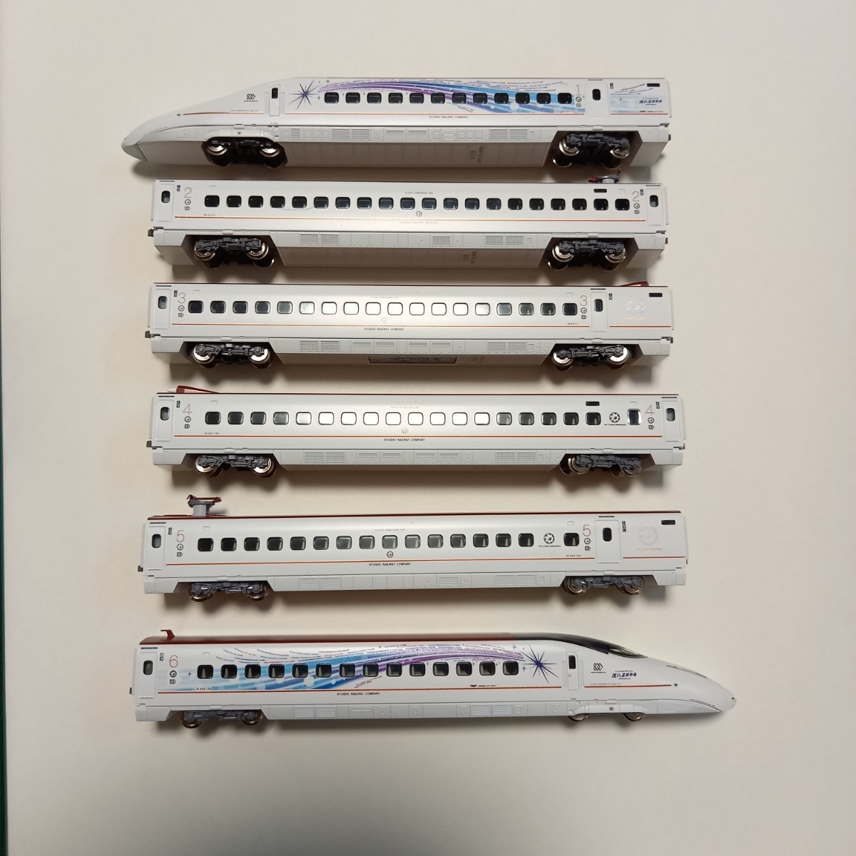 KATO KATO カトー 九州新幹線800系 流れ星新幹線 6両セット 特別企画品 10-