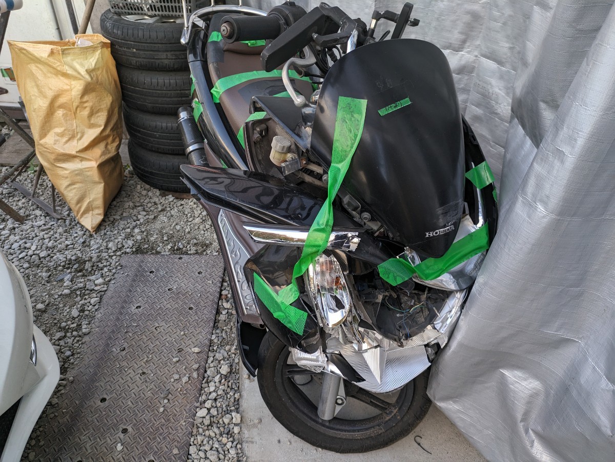 pcx 125 jf28 部品取り車 - PCX125 JF28 エンジン好調 部品取り車 
