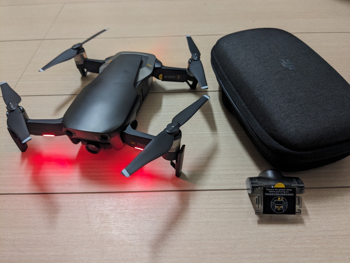 使用少 美品 DJI MAVIC AIR マビックエアー 機体のみ オニキスブラック