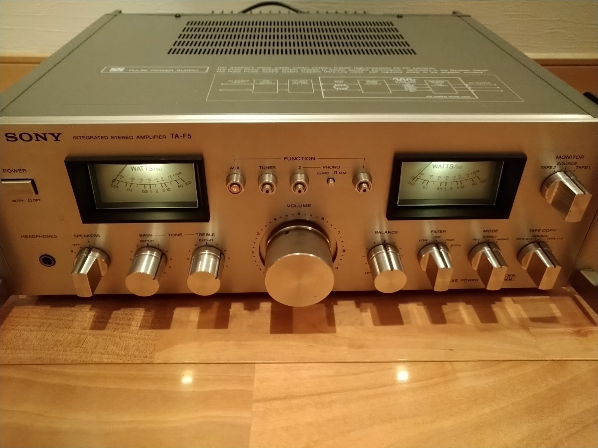 SONY TA-F5 プリメインアンプ 中古 ジャンク品 SONY ソニー TA-F5
