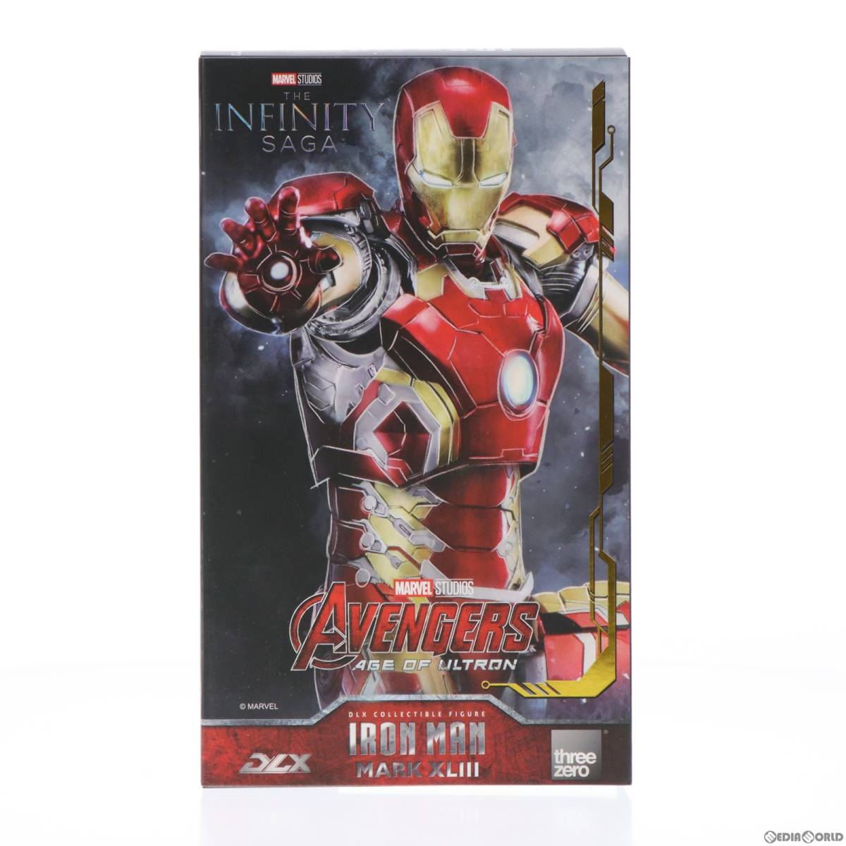 中古】[FIG](2次出荷)1/12 Scale DLX Iron Man Mark 43(1/12