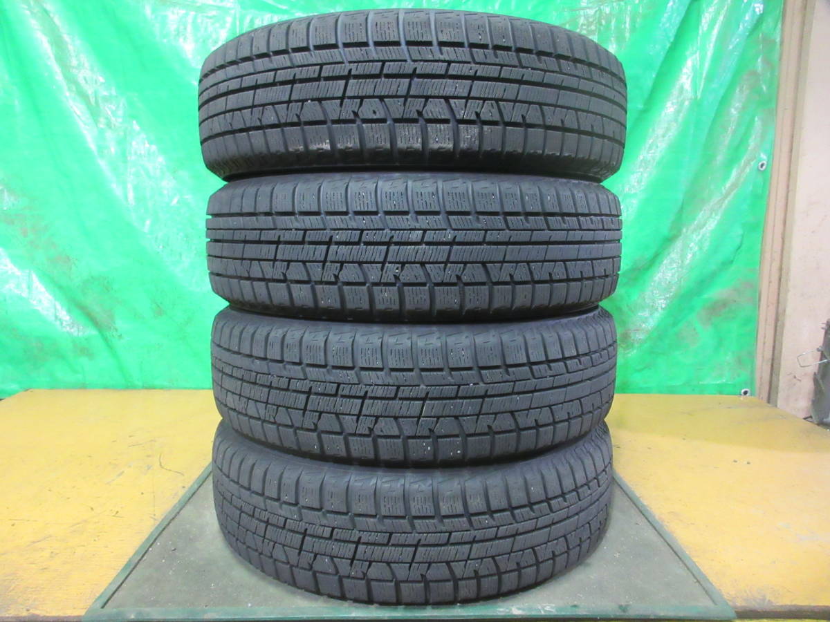 2019年製 ヨコハマ アイスガード YOKOHAMA iceGUARD iG50PLUS 155/65R14 4本 No.4308上 スタッドレス 冬タイヤ 軽自動車等 70％残溝