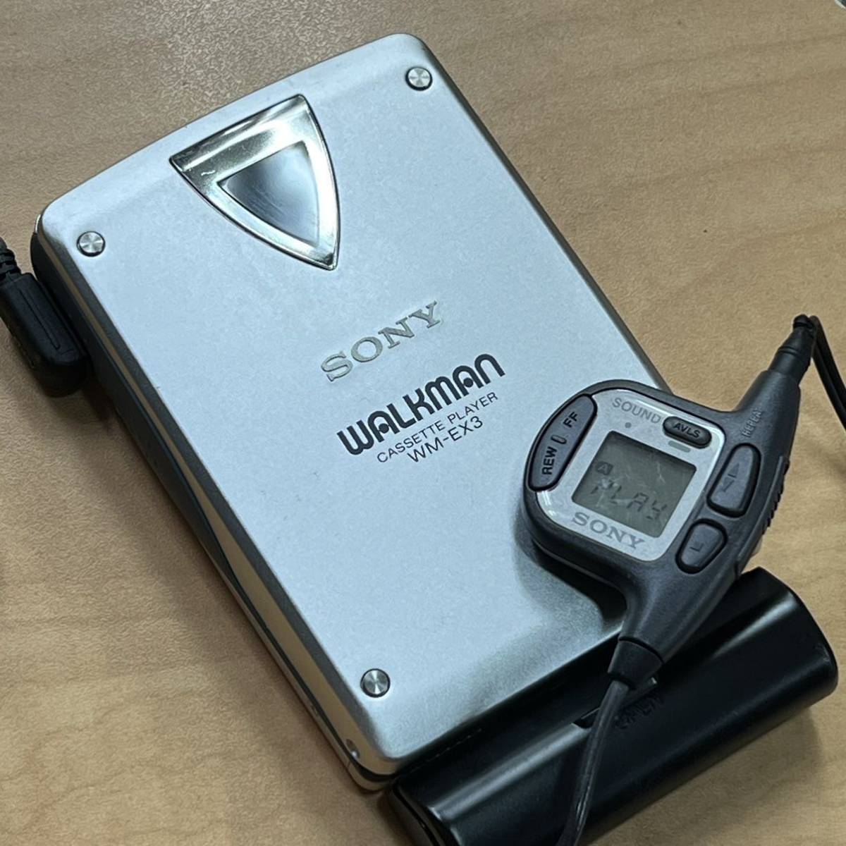 CW83 通電OK SONY ソニー WM-EX3 カセットウォークマン ポータブル