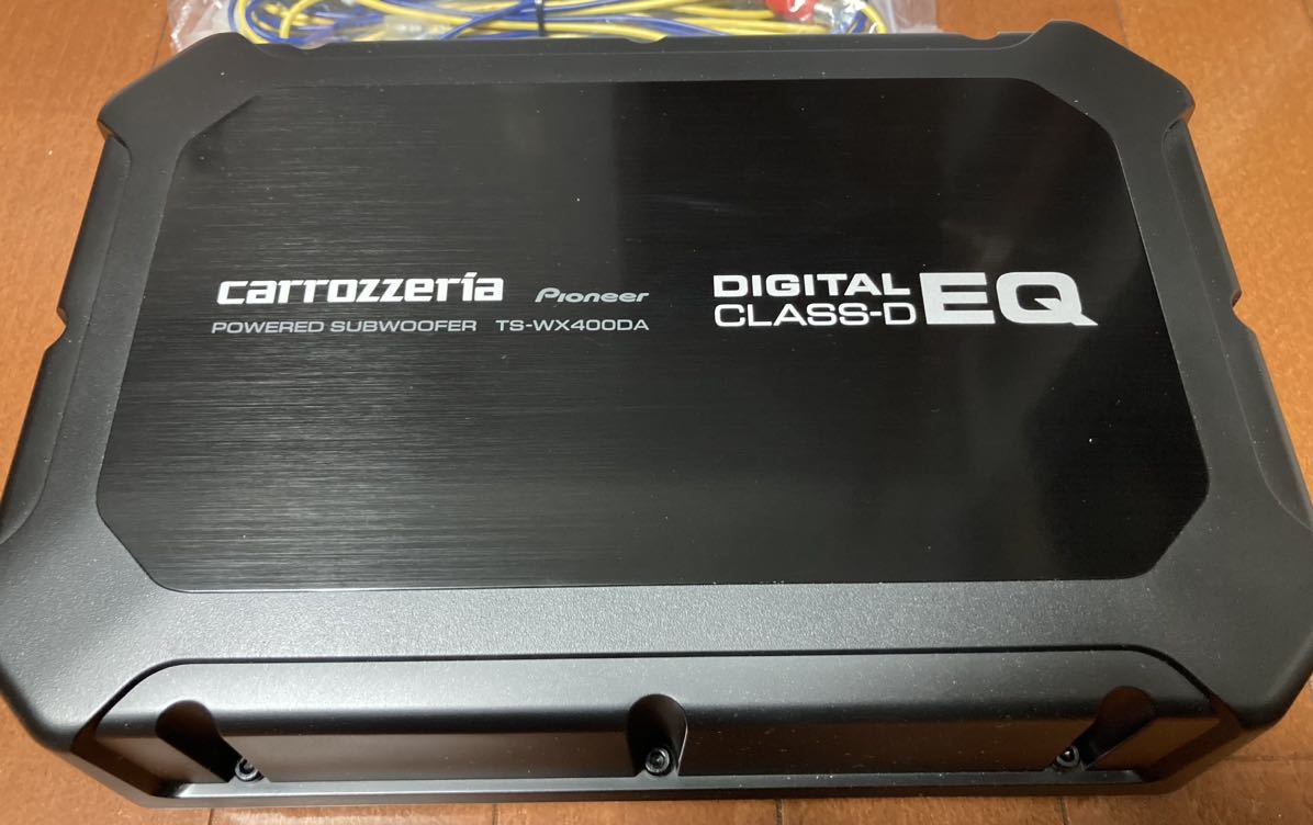 新品同様！カロッツェリア carrozzeria サブウーファー TS-WX400DA