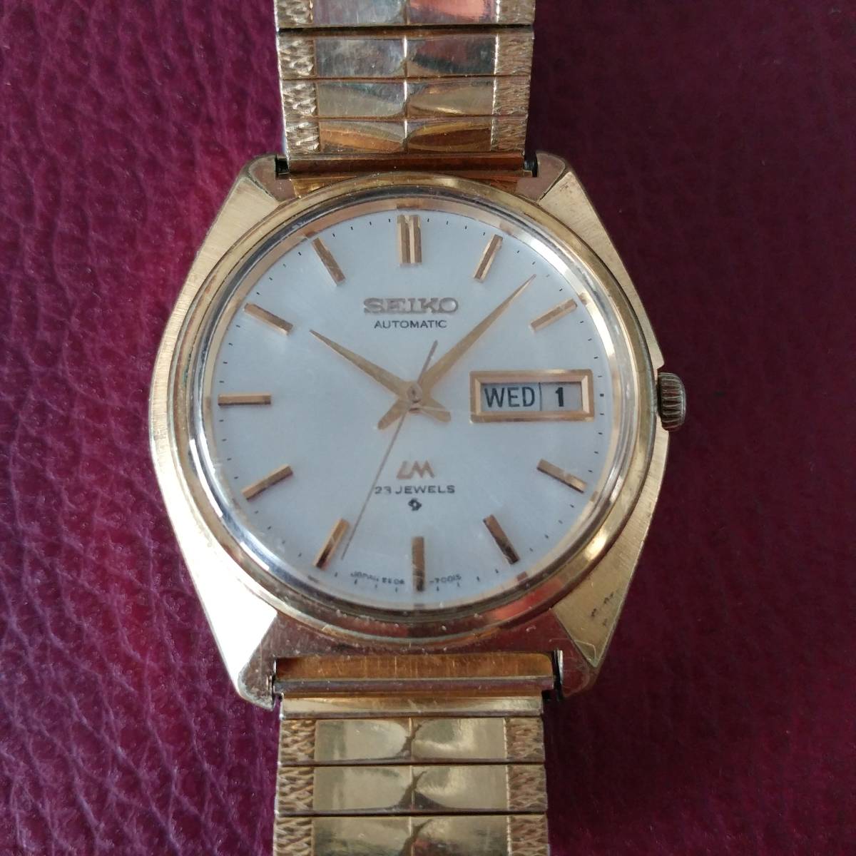 SEIKO LM 23jeweles　セイコー　ロードマチック　自動巻き　稼働品