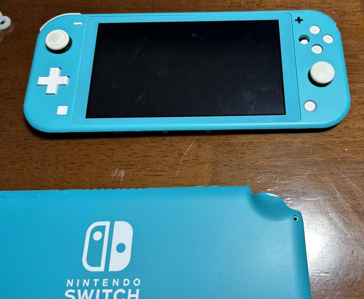 Nintendo Switch lite ターコイズ【ジャンク】 任天堂 switch Lite