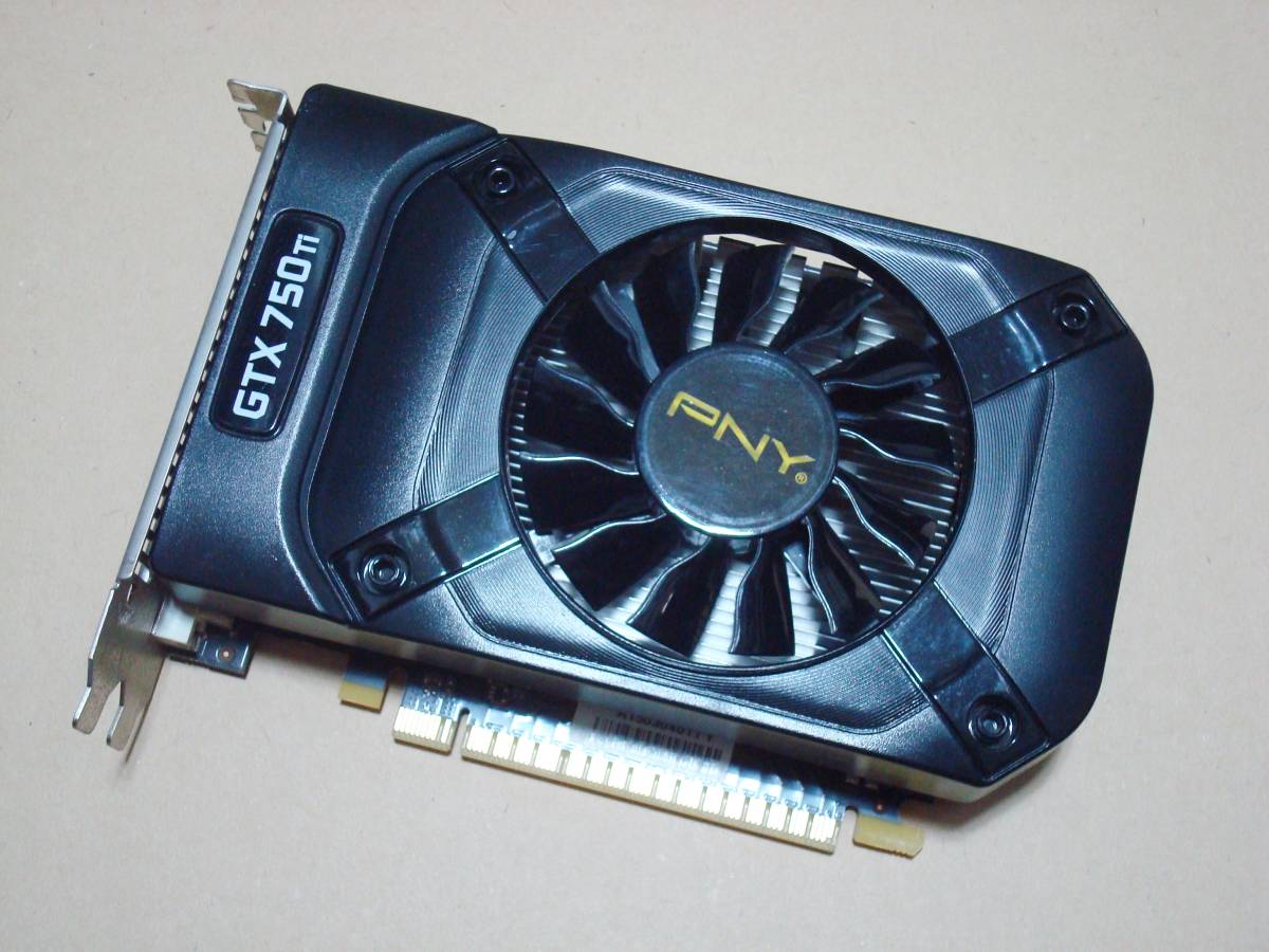 PNY Technologies GeForce GTX750Ti OC 2048M グラフィックカード